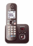 Фото #2 товара Panasonic KX-TG6821GA - DECT telephone - 120 entries - Caller ID - Brown