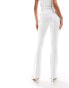 Lioness v front lowrise flared trousers co-ord in white