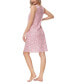 ფოტო #2 პროდუქტის Women's Printed V-neck Sleepshirt Nightgown