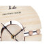 Фото #2 товара Настольные часы шары Чёрный Металл Деревянный MDF 20,5 x 26,5 x 7 cm (6 штук)