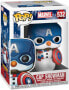 Фото #8 товара Funko Pop! Bobble Marvel: Holiday - Captain America - Vinyl Collectible Figure - Gift Idea - Official Merchandise - Toy for Children and Adults - Movies Fans - Model Figure for Collectors