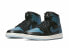 Фото #4 товара Кроссовки Nike Air Jordan 1 Mid Iridescent Black (W) (Синий, Черный)