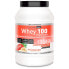 Фото #1 товара POWERGYM Whey 100 1kg Strawberries With Banana