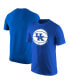 Men's Royal Kentucky Wildcats Basketball Logo T-shirt