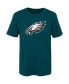 Preschool Boys and Girls Green Philadelphia Eagles Primary Logo T-shirt