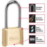 MASTER LOCK Brass Long Bow Padlock