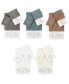 Фото #11 товара Textiles Turkish Cotton Monica Embellished Towel 3 Piece Set - Dark Gray