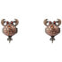 Серьги женские LANCASTER JLA-EAR-CRAB4 Brown / Ip Black - фото #2