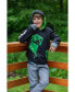 Фото #2 товара Boys Creeper Fleece Pullover Hoodie and Pants Outfit Set to