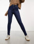 Фото #4 товара New Look lift and shape skinny jeans in dark blue