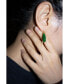 ფოტო #4 პროდუქტის Waterdrop — Lab jade drop earrings