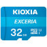 Фото #1 товара Карта памяти микро-SD с адаптером Kioxia Exceria UHS-I Класс 10 Синий