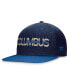 ფოტო #4 პროდუქტის Men's Navy, Blue Columbus Blue Jackets Authentic Pro Alternate Jersey Snapback Hat