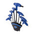 Park Tool PH-1.2 P-Handle Hex Set with Holder