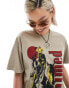 Фото #4 товара Reclaimed Vintage unisex oversized t-shirt with cowboy graphic