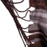 Фото #5 товара Подвесное кресло садовое Royokamp Brazilian Hammock 100x100 см коричневое