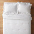 Фото #2 товара Комплект постельного белья Threshold designed w/Studio McGee King Yarn с оборкой Белый/Хаки