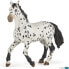 Figurka Russell Czarny koń rasy Appaloosa Papo (51539)