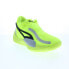 Фото #2 товара Puma Rise Nitro 37701205 Mens Green Synthetic Athletic Basketball Shoes 9.5