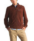 Фото #1 товара Men's Soft Suede Leather Iconic Jacket
