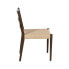 Dining Chair Brown Beige 44 x 50 x 80 cm