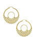 Iris Hoops Gold Large