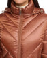 Фото #5 товара Women's Shine Hooded Packable Puffer Coat, Created for Macy's