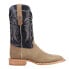 Фото #1 товара R. Watson Boots Boar Wide Square Toe Cowboy Mens Beige, Blue, Blue Casual Boots