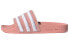 Фото #2 товара adidas originals Adilette Slides 休闲运动拖鞋 女款 粉色 / Спортивные тапочки Adidas originals Adilette Slides GX3372