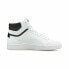 Unisex Casual Trainers Puma Shuffle Mid White