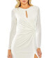 Фото #9 товара Women's Ieena Long Sleeve Keyhole Draped Gown