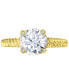 ფოტო #1 პროდუქტის Cubic Zirconia Solitaire Twist-Style Engagement Ring