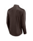 Фото #2 товара Men's Brown Cleveland Browns Tough Minded Quarter-Zip Top