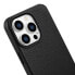 Фото #9 товара Skórzane etui iPhone 14 Pro magnetyczne z MagSafe Litchi Premium Leather Case czarny