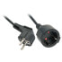 Фото #1 товара Lindy 30244 - 3 m - 2 AC outlet(s) - Indoor - C13 coupler - Black - Input fuse