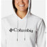 Фото #5 товара Толстовка спортивная женская Columbia Logo Белая