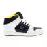DC Manteca 4 HI ADYS100743-BHU Mens White Skate Inspired Sneakers Shoes