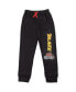 ფოტო #3 პროდუქტის Toddler Boys Zeg Stripes Pickle Fleece Pullover Hoodie and Jogger Pants Outfit Set to