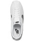 Фото #4 товара Men's Classic Cortez Leather Casual Sneakers from Finish Line