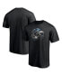 Men's Black North Carolina Tar Heels Team Midnight Mascot T-shirt Черный, L - фото #2