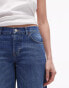 Фото #4 товара Topshop Ember low wide leg jeans in rich blue