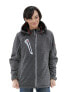 Фото #8 товара Women's Fleece Lined Extreme Sweater Jacket with Removable Hood