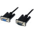 Фото #3 товара StarTech.com 1m Black DB9 RS232 Serial Null Modem Cable F/M - Black - 1 m - DB-9 - DB-9 - Male - Female