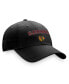 ფოტო #2 პროდუქტის Women's Black Chicago Blackhawks Fundamental Two-Hit Adjustable Hat