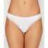 OnGossamer 257302 Women Cabana Cotton Hip G Thong Underwear White Size M