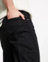 Фото #4 товара River Island relaxed carpenter jeans in black