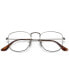 ფოტო #3 პროდუქტის RX8157V Frank Titanium Optics Men's Square Eyeglasses