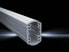 Фото #1 товара Rittal CP 6212.100 - Straight cable tray - 1 m - Aluminium - Plastic - White