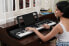 Casio CT-S300 Casiotone Keyboard with 61 Velocity-Dynamic Standard Keys and Automatic Accompaniment, Black & RockJam Premium Adjustable Padded Keyboard Bench or Digital Piano Stool, Regular
