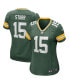 Фото #1 товара Women's Bart Starr Green Green Bay Packers Game Retired Player Jersey